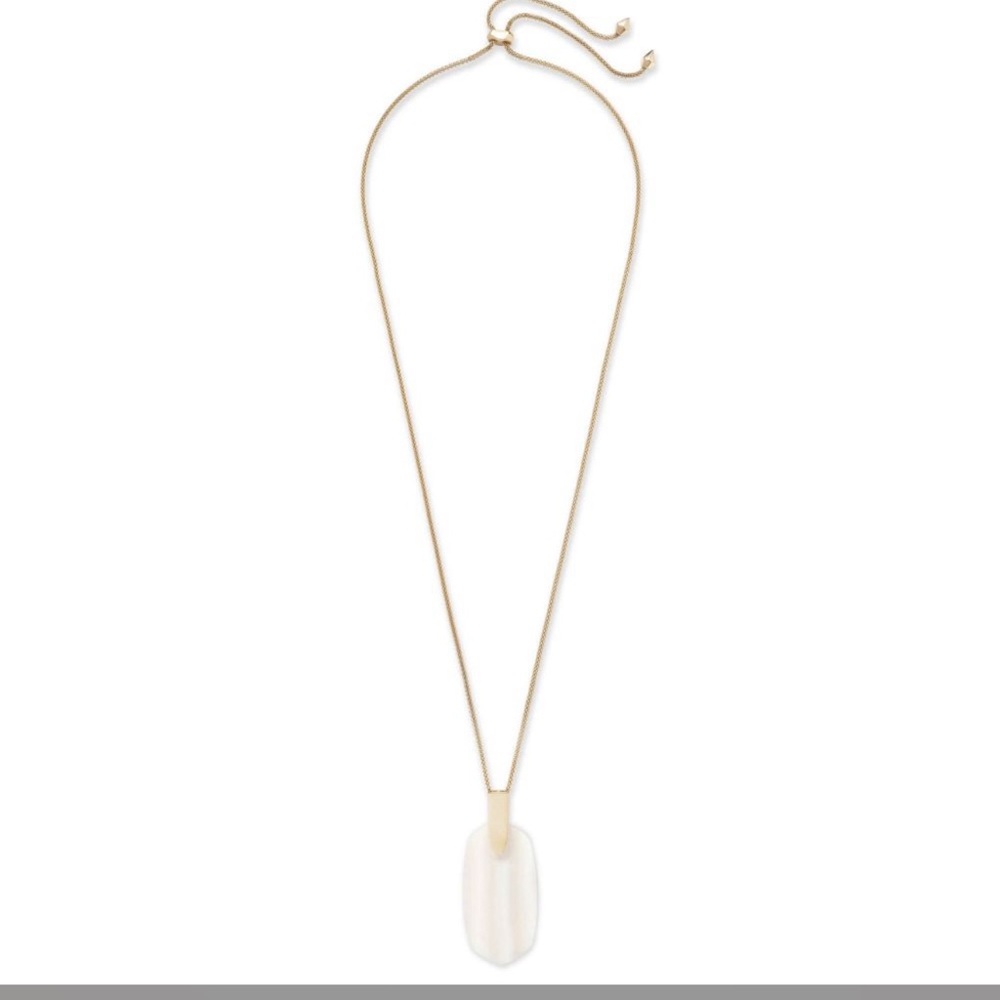 Kendra Scott Inez Mother of Pearl Pendant Necklace